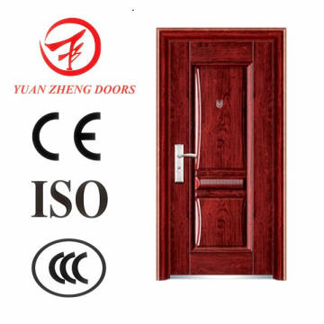 Main Wooden Deisgn Color Steel Security Door